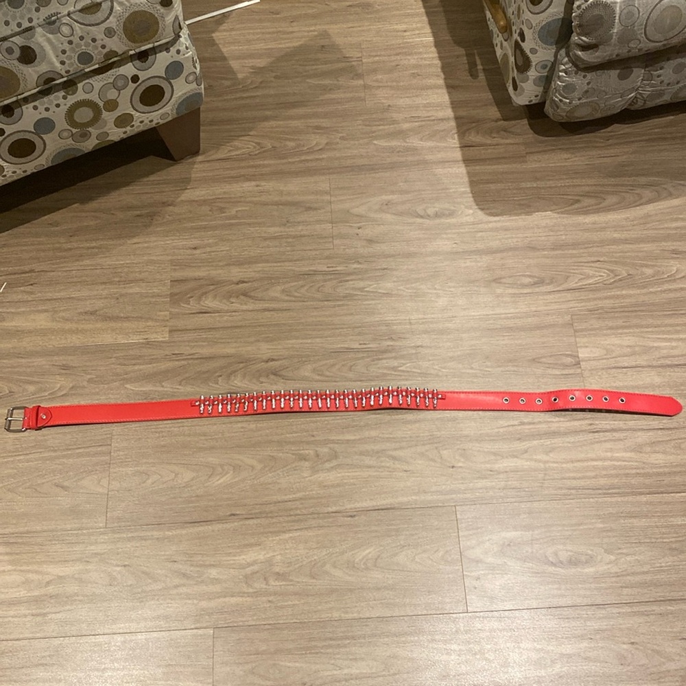 Red Bullet belt